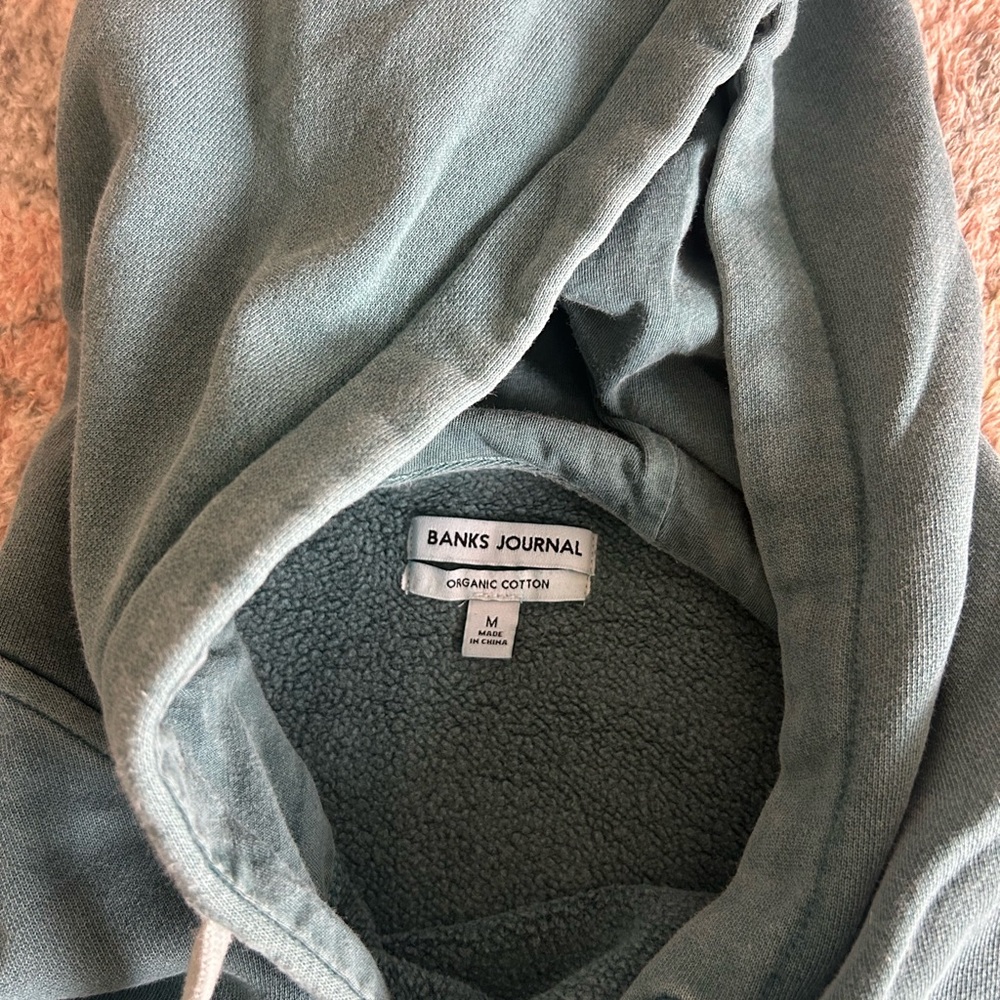 Banks Journal Teal Hoodie - Picture 2 of 2